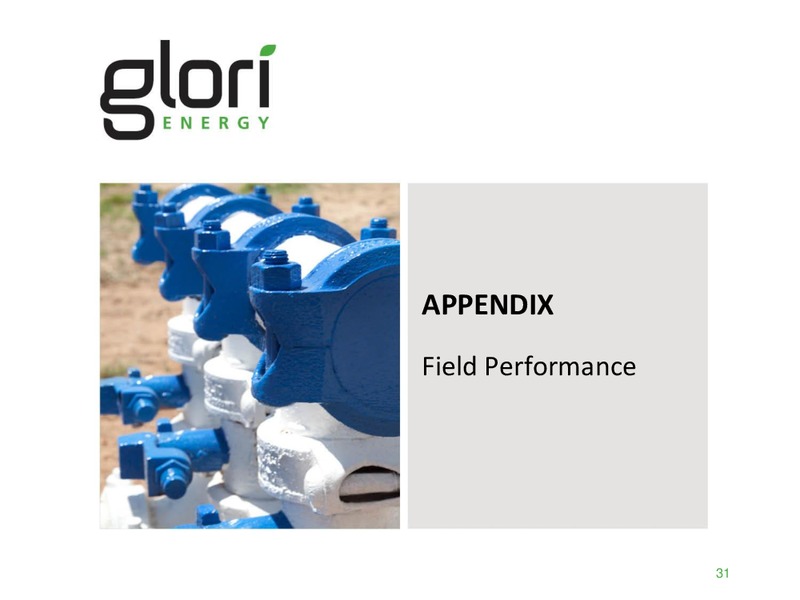 INVESTOR PRESENTATION – Glori Energy Inc. – slide 31
