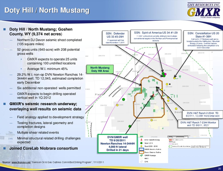 Jefferies 2011 Global Energy Conference – Gmx Resources Inc. – slide 20