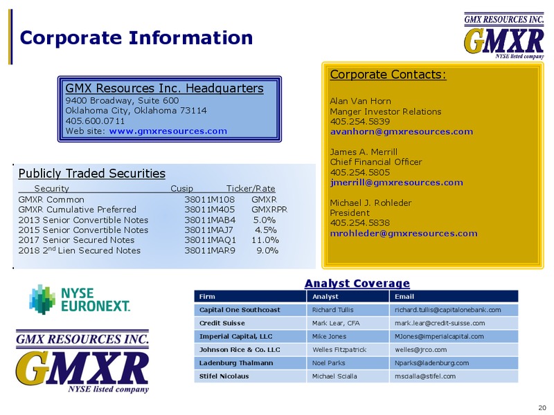 7th Annual Energy Conference – Gmx Resources Inc. – slide 18