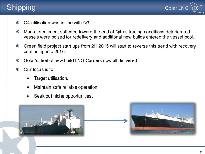 Fourth Quarter Results 2014 – Golar Lng Partners Lp – slide 10