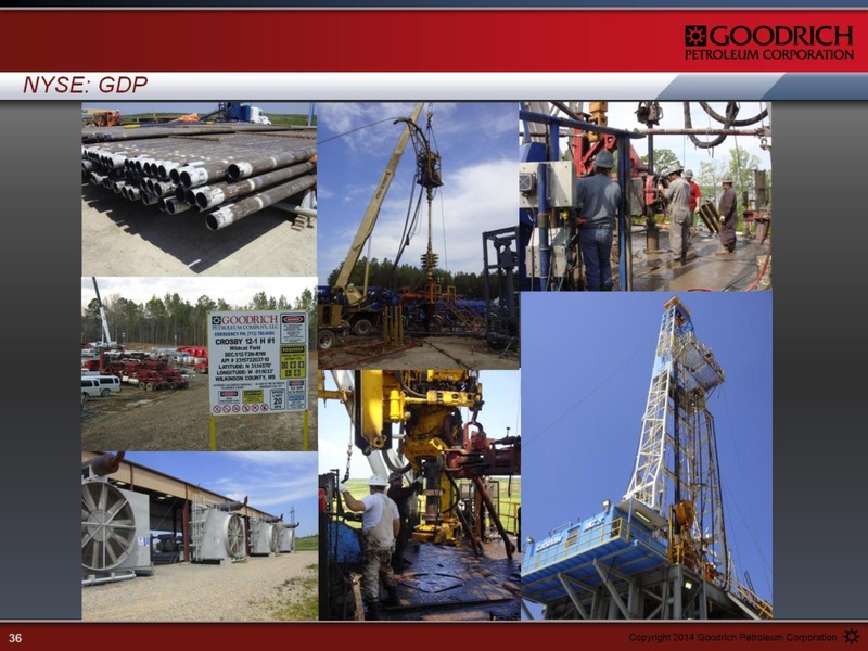 MANAGEMENT PRESENTATION – Goodrich Petroleum Corp. – slide 36