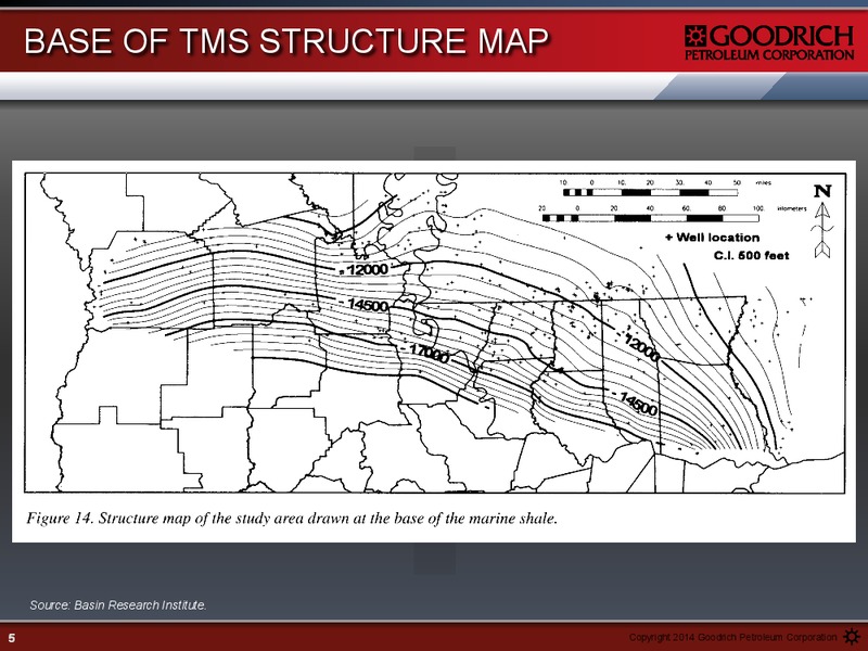 Tuscaloosa Marine Shale Presentation – Goodrich Petroleum Corp. – slide 4