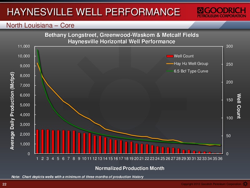 ENERCOMS LONDON OIL AND GAS CONFERENCE – Goodrich Petroleum Corp. – slide 21