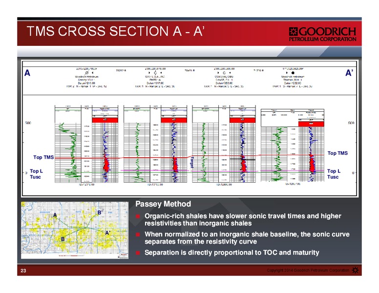 Management Presentation – Goodrich Petroleum Corp. – slide 22