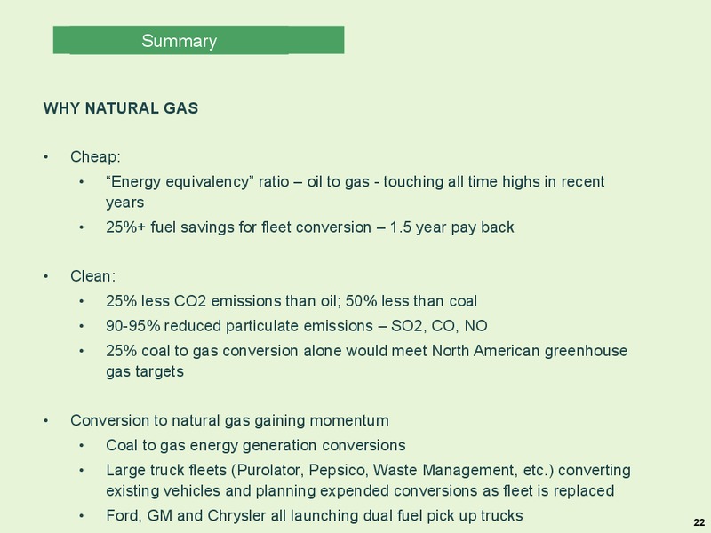 INVESTOR PRESENTATION – Gordon Creek  Llc – slide 19