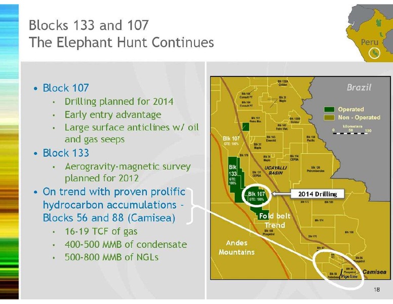 GLOBAL ENERGY CONFERENCE – Gran Tierra Energy, Inc. – slide 19