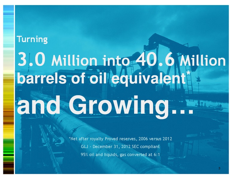 INVESTOR PRESENTATION – Gran Tierra Energy, Inc. – slide 2