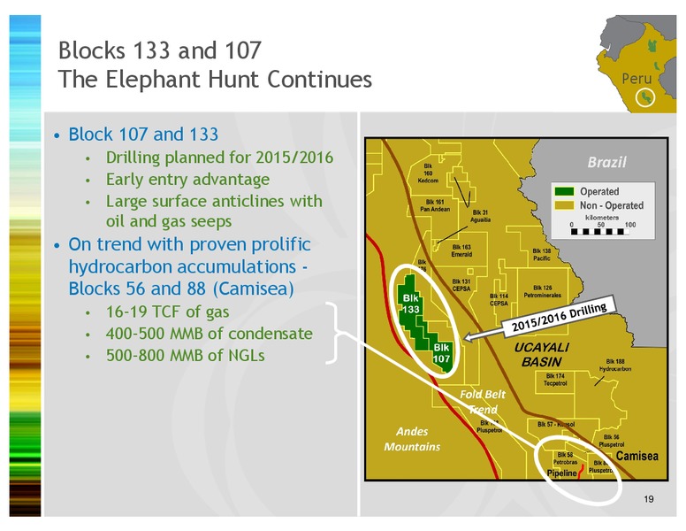 INVESTOR PRESENTATION – Gran Tierra Energy, Inc. – slide 18