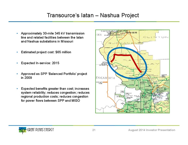 Investor Presentation – Great Plains Energy Inc – slide 20