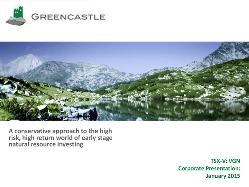 Corporate Presentation – Greencastle – slide 1