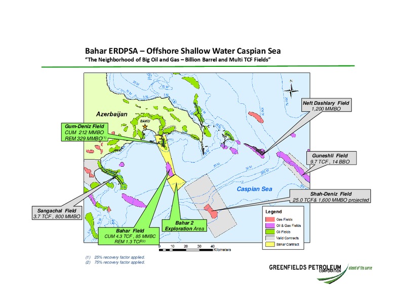 INVESTOR UPDATE – Greensfields Petroleum – slide 2