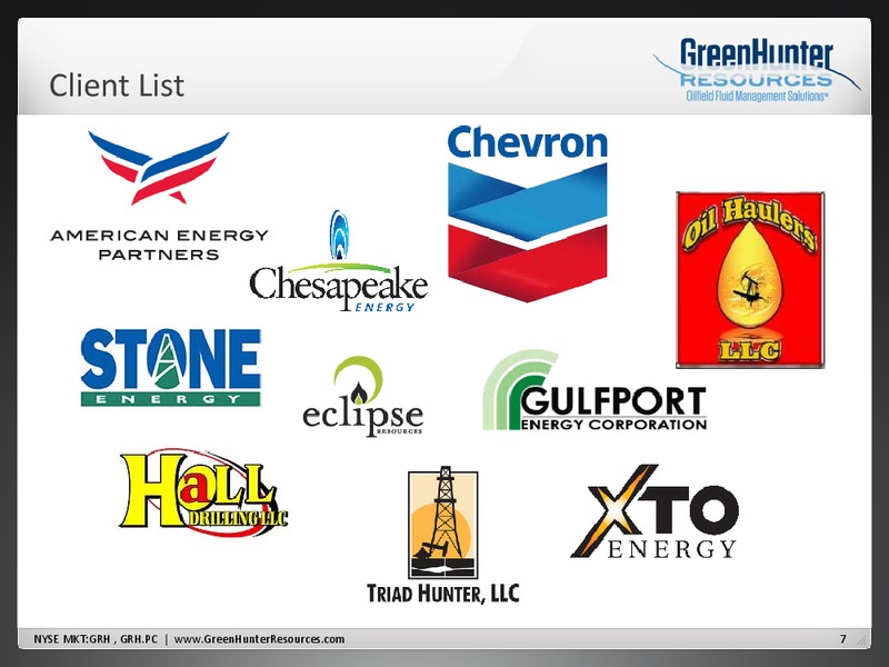 March 2015 Investor Presentation – Greenhunter Resources, Inc. – slide 6