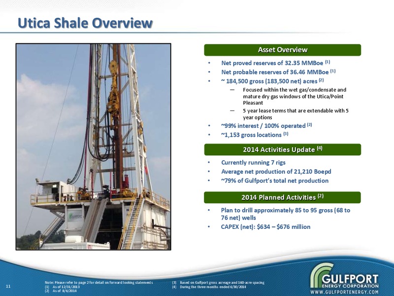 Investor Presentation – Gulfport Energy Corp. – slide 10