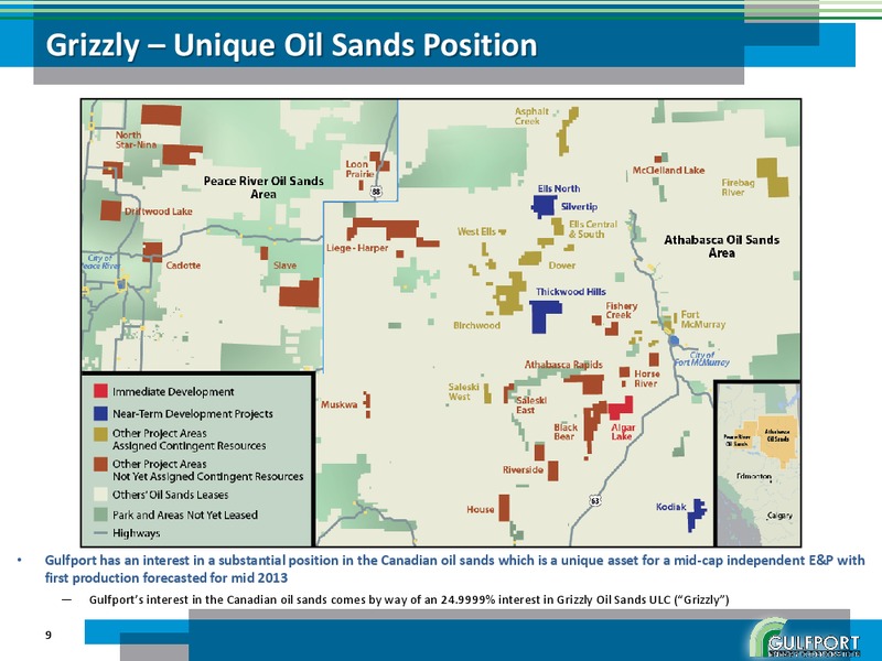 GULFPORT ENERGY CORPORATION INVESTOR PRESENTATION – Gulfport Energy Corp. – slide 8