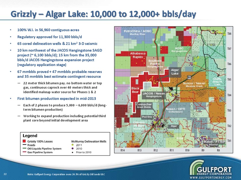 JANUARY 2013 INVESTOR PRESENTATION – Gulfport Energy Corp. – slide 21