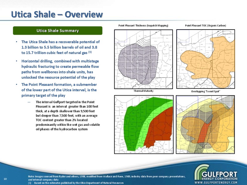 MAY 2013 INVESTOR PRESENTATION – Gulfport Energy Corp. – slide 9