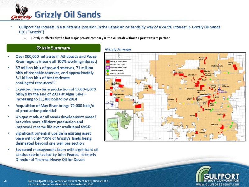 MAY 2013 INVESTOR PRESENTATION – Gulfport Energy Corp. – slide 24