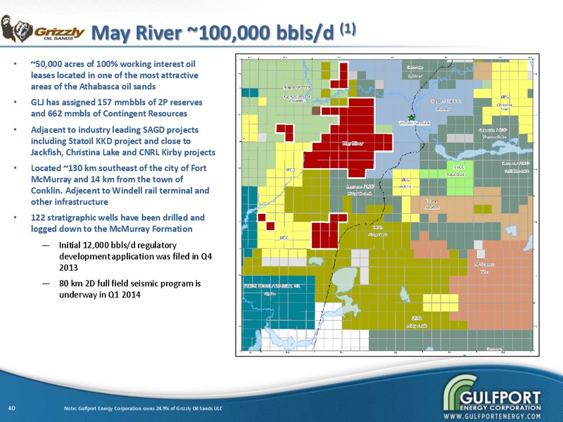 AUGUST 2014 INVESTOR PRESENTATION – Gulfport Energy Corp. – slide 38