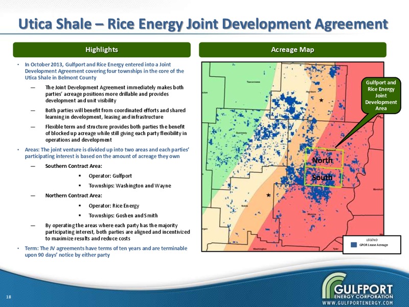 Q3 2013 INVESTOR PRESENTATION – Gulfport Energy Corp. – slide 16
