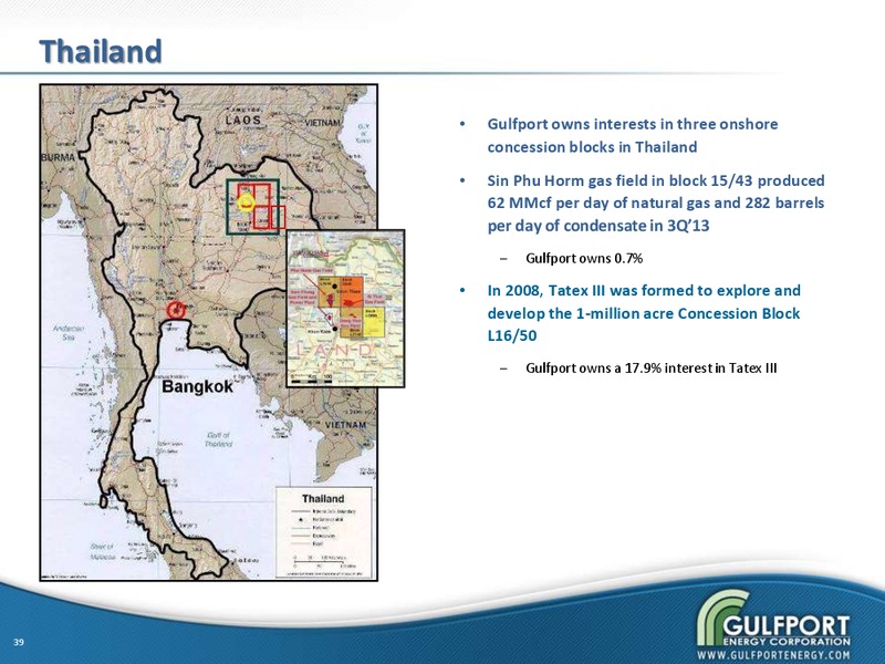 Q3 2013 INVESTOR PRESENTATION – Gulfport Energy Corp. – slide 37