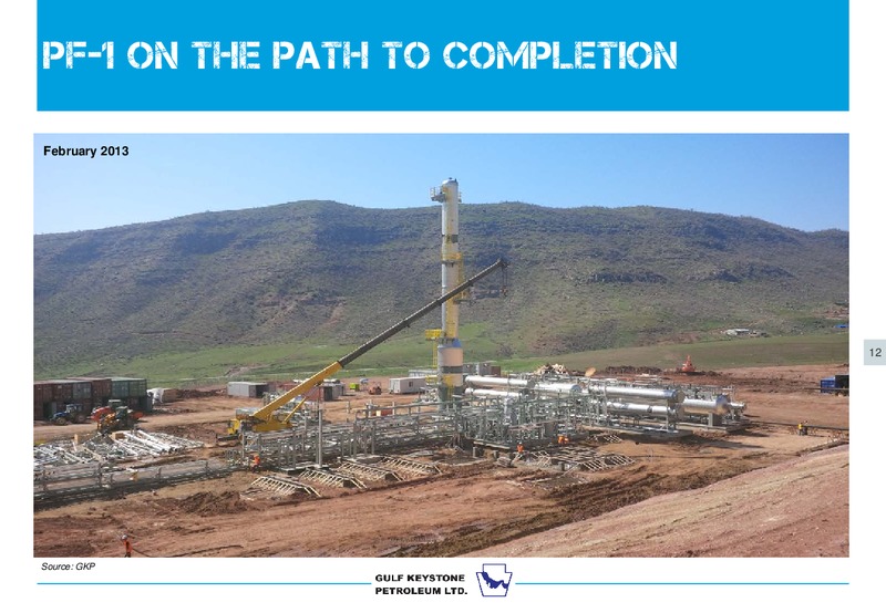 NATURAL RESOURCES FORUM – Gulf Keystone Petroleum Ltd. – slide 11