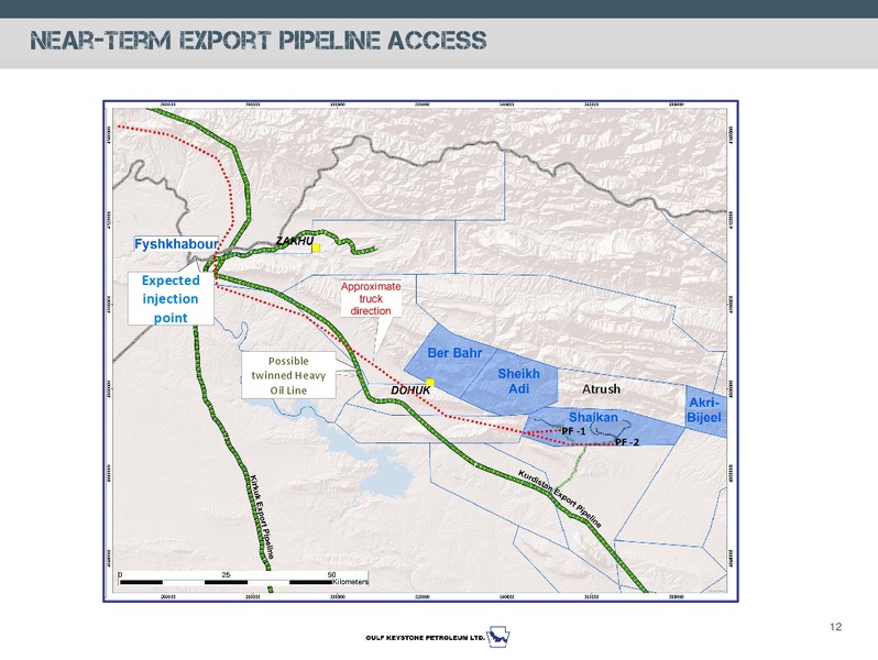 APRIL 2015 INVESTOR PRESENTATION – Gulf Keystone Petroleum Ltd. – slide 13