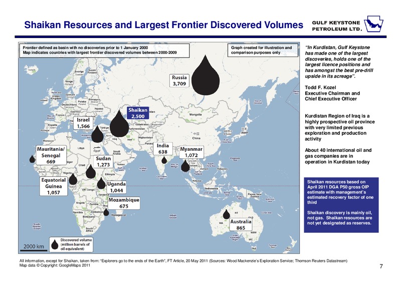ANNUAL GENERAL MEETING – Gulf Keystone Petroleum Ltd. – slide 7
