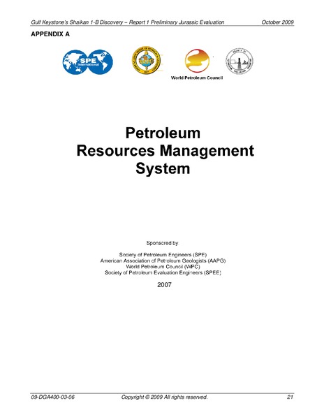 INVESTOR PRESENTATION – Gulf Keystone Petroleum Ltd. – slide 21