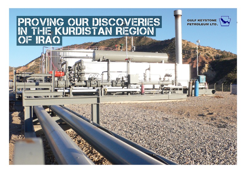 INVESTOR PRESENTATION – Gulf Keystone Petroleum Ltd. – slide 9