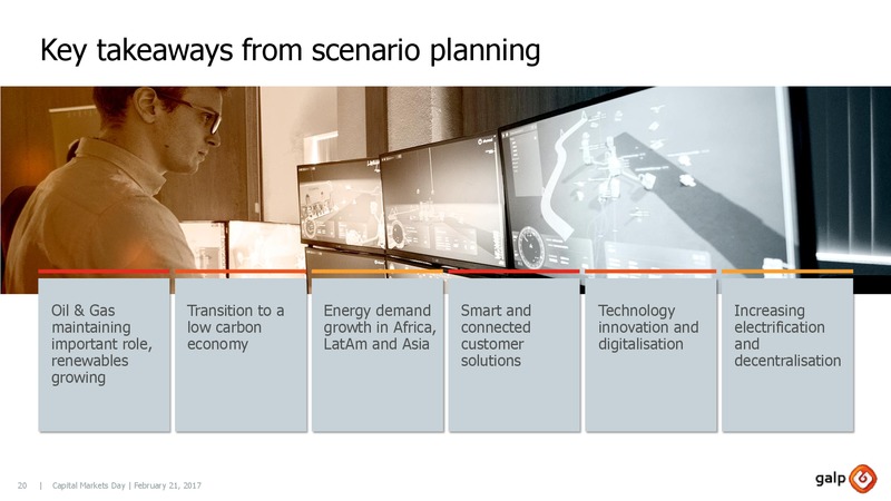 Capital Markets Day 2017 London – Galp Energia – slide 19