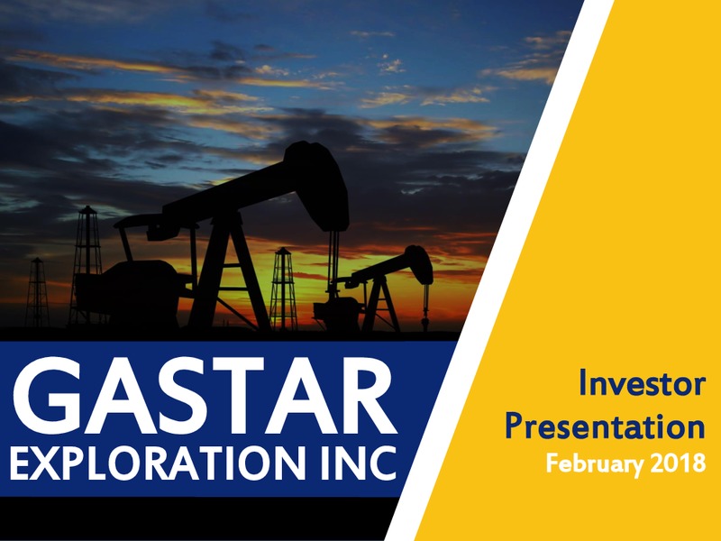 4Q 2017 Investor Presentation – Gastar Exploration Inc – slide 1