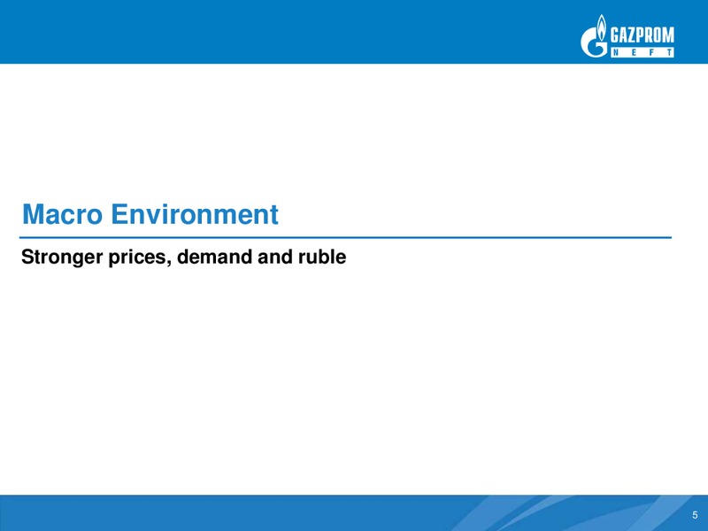 Q1 2012 Results – Gazprom Neft – slide 4