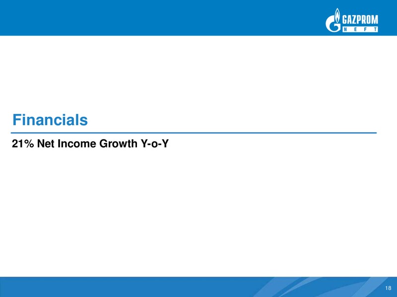 Q1 2012 Results – Gazprom Neft – slide 17