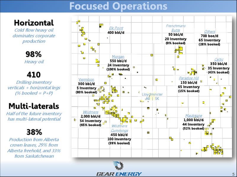 May 2015 Investor Presentation – Gear Energy Ltd – slide 3