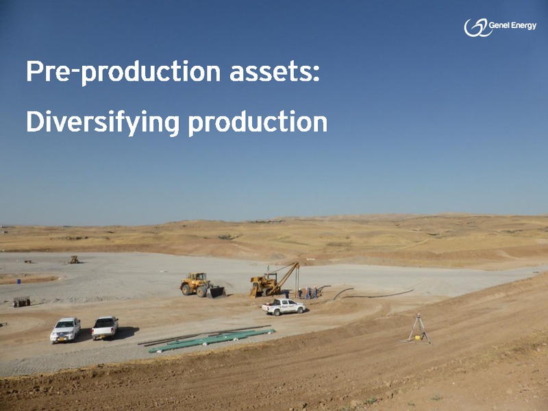 2019 Results and Outlook – Genel Energy – slide 22