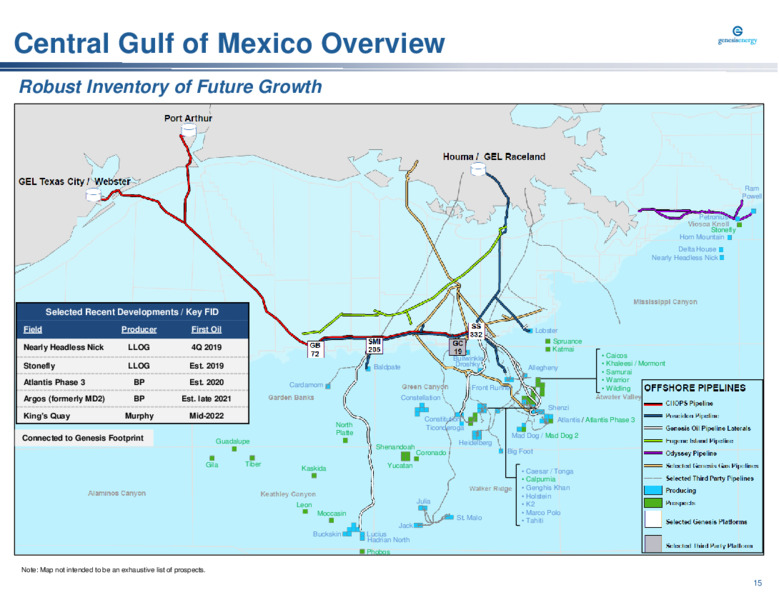 Barclays Midstream and Infrastructure Corporate Access Days – Genesis Energy Lp – slide 15