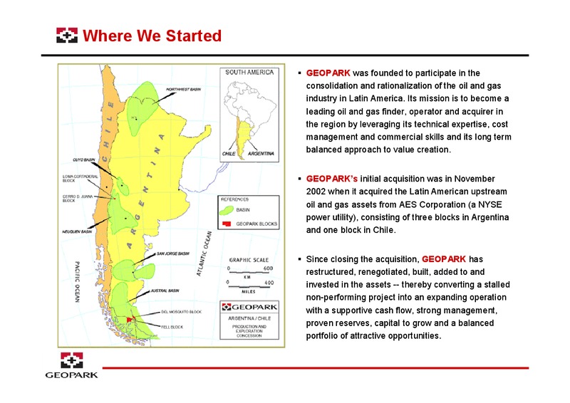 OILBARREL CONFERENCE – Geopark Limited – slide 2