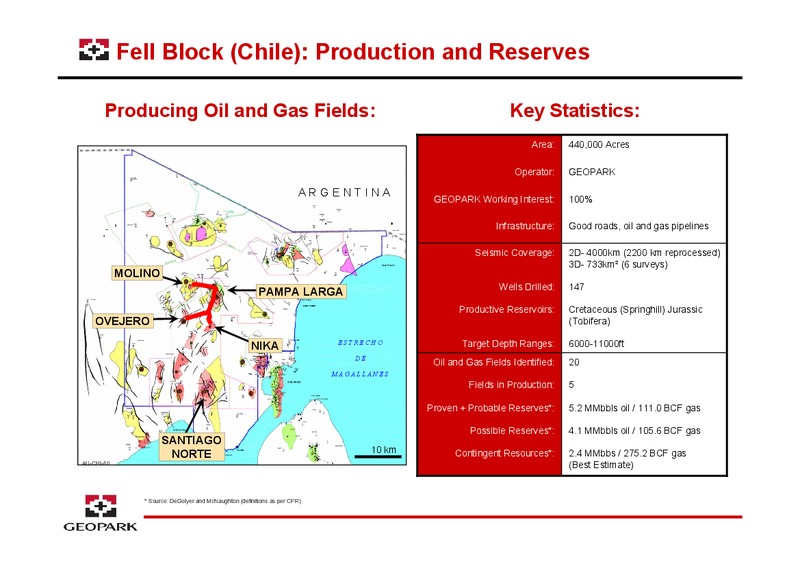 OILBARREL CONFERENCE – Geopark Limited – slide 12