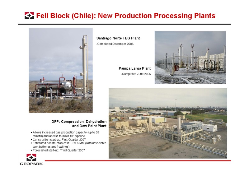 OILBARREL CONFERENCE – Geopark Limited – slide 13