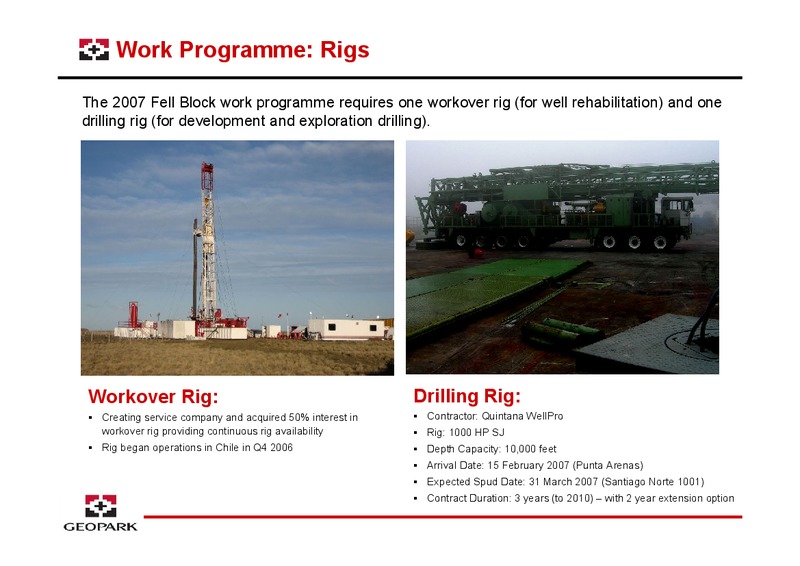 OILBARREL CONFERENCE – Geopark Limited – slide 23