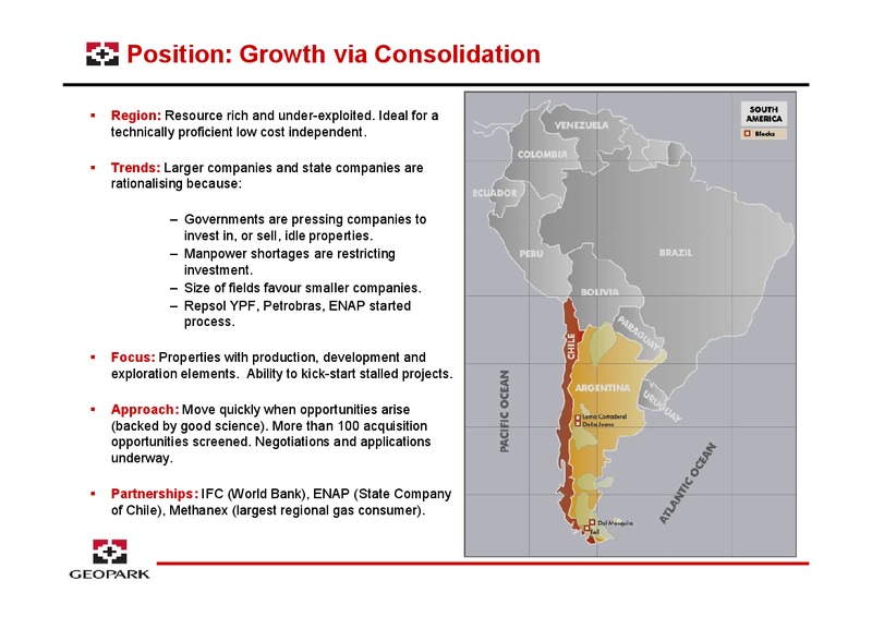 OILBARREL CONFERENCE – Geopark Limited – slide 30