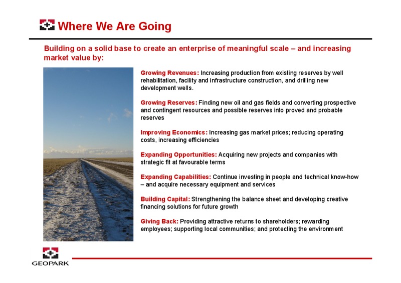 OILBARREL CONFERENCE – Geopark Limited – slide 31