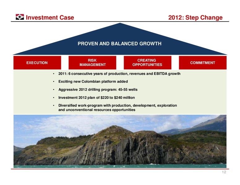 LONDON ROADSHOW – Geopark Limited – slide 11