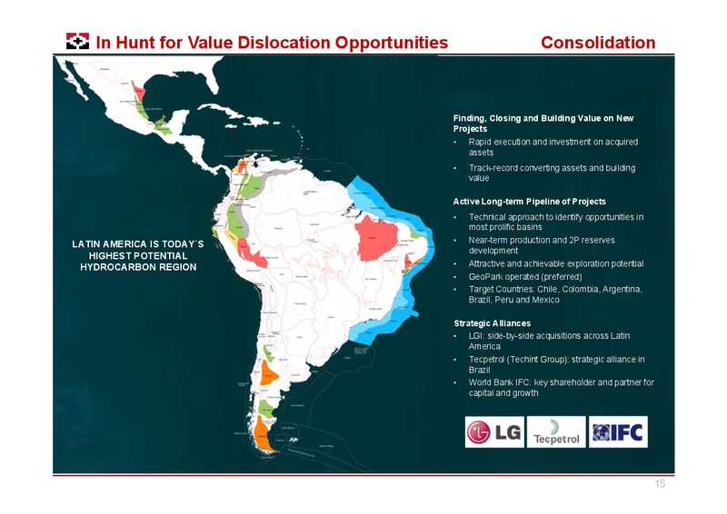 MAY 2015 CORPORATE PRESENTATION – Geopark Limited – slide 14