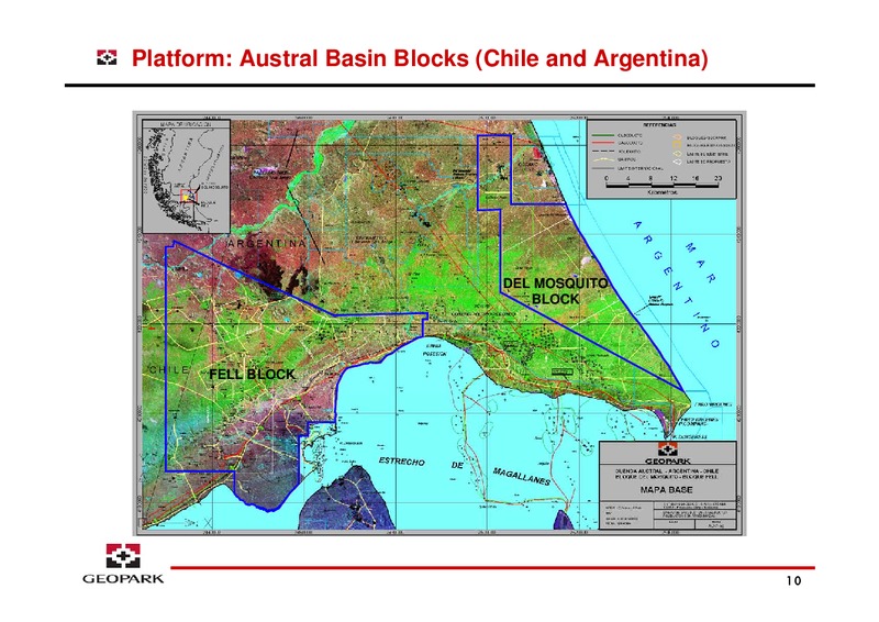 LONDON ROADSHOW – Geopark Limited – slide 10