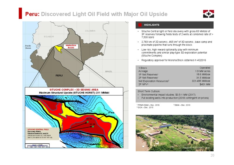 July 2017 Corporate Presentation – Geopark Limited – slide 20