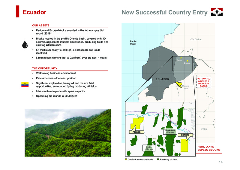 EnerCom Oil and Gas Conference – Geopark Limited – slide 14