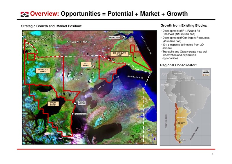 SEPTEMBER AND OCTOBER 2008 – Geopark Limited – slide 5