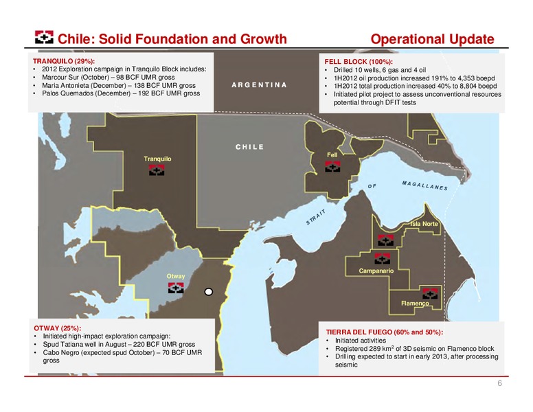 SEPTEMBER 2012 INVESTOR PRESENTATION – Geopark Limited – slide 5