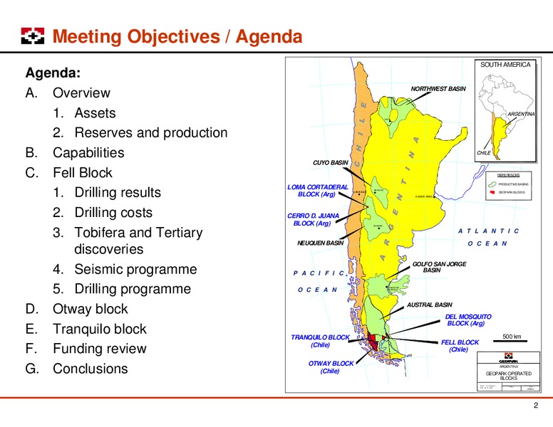 JANUARY 2010 INVESTOR PRESENTATION – Geopark Limited – slide 2